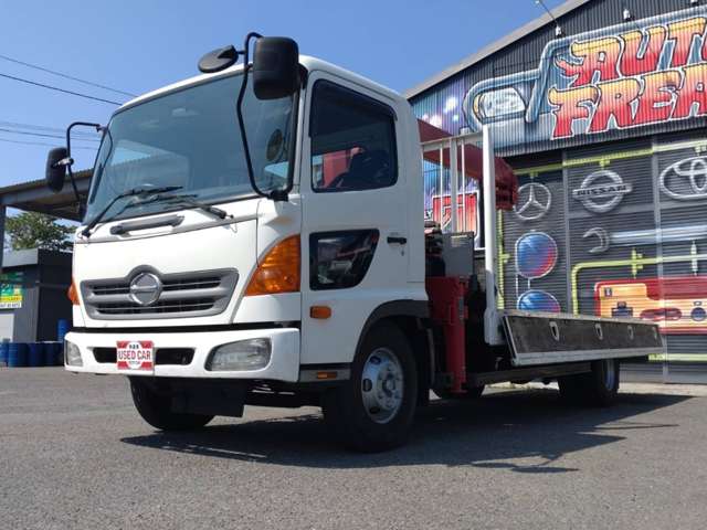 日野自動車レンジャー 4tユニック 4段クレーン ラジコン付|中古トラックの販売・買取・査定のアイナビ