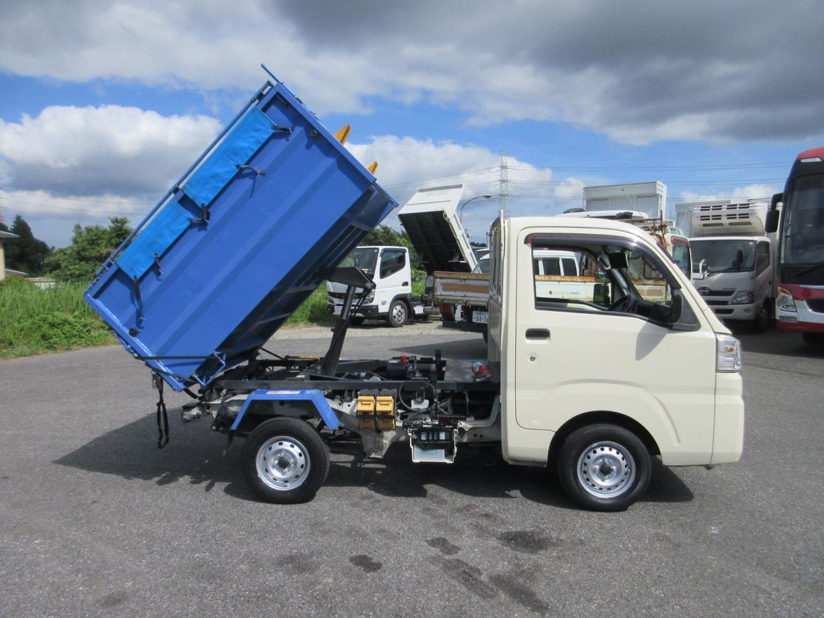 土砂禁深ダンプ 手動天蓋折りたたみ式シート ハイゼット !!|中古トラックの販売・買取・査定のアイナビ
