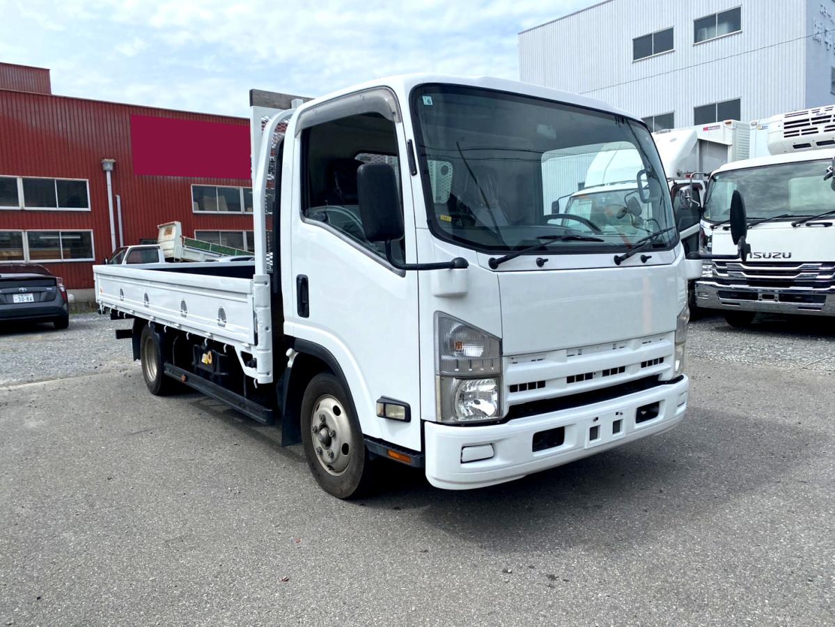 平成21年いすゞエルフ平ボディワイドロングBKG-NPR85AN|中古トラックの販売・買取・査定のアイナビ