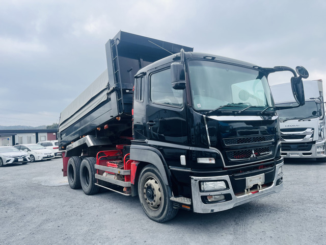 【ブラック×7速MT】三菱ふそう/スーパーグレート/ダンプ|中古トラックの販売・買取・査定のアイナビ