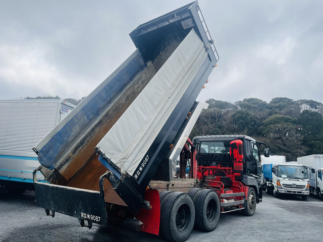 【ブラック×7速MT】三菱ふそう/スーパーグレート/ダンプ|中古トラックの販売・買取・査定のアイナビ