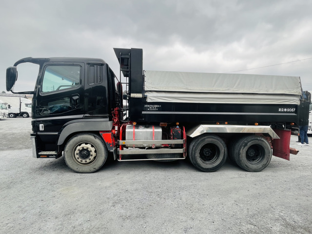 【ブラック×7速MT】三菱ふそう/スーパーグレート/ダンプ|中古トラックの販売・買取・査定のアイナビ