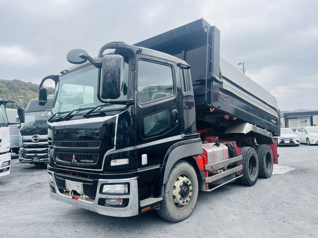 【ブラック×7速MT】三菱ふそう/スーパーグレート/ダンプ|中古トラックの販売・買取・査定のアイナビ