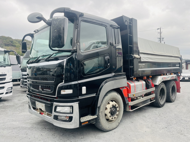 【ブラック×7速MT】三菱ふそう/スーパーグレート/ダンプ|中古トラックの販売・買取・査定のアイナビ