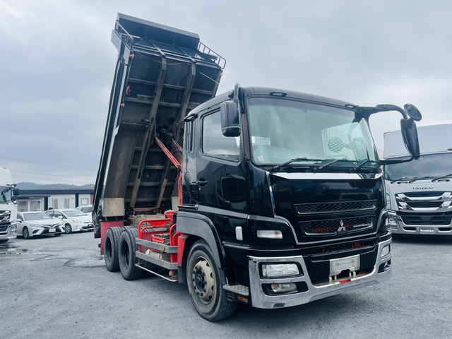 【ブラック×7速MT】三菱ふそう/スーパーグレート/ダンプ|中古トラックの販売・買取・査定のアイナビ