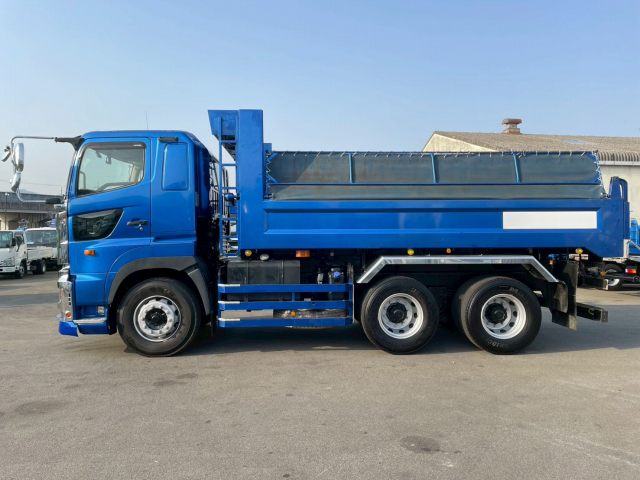 車検付6×4新明和工業額縁アオリ7速MT車10t20t土砂ダンプ|中古トラックの販売・買取・査定のアイナビ
