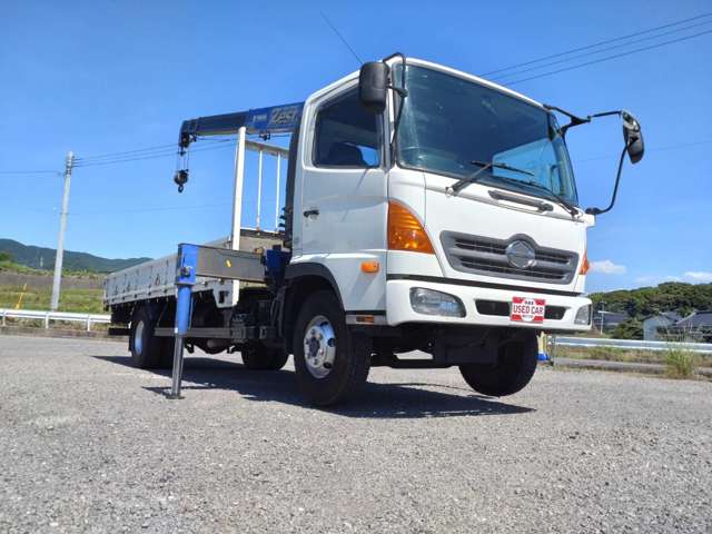 日野自動車レンジャー4トンユニック 4段クレーン ラジコン付|中古トラックの販売・買取・査定のアイナビ