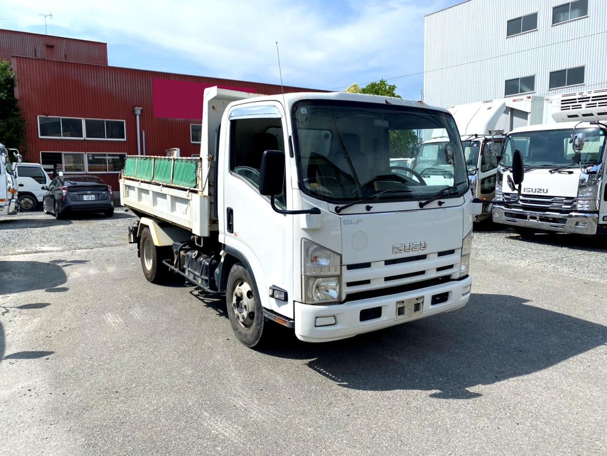 平成20年いすゞエルフローダーダンプ新明和工業PDG-NPR75N|中古トラックの販売・買取・査定のアイナビ