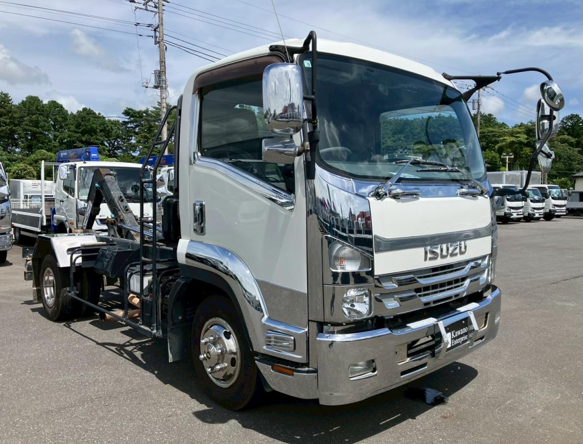 ☆H27 アームロール 4t標準 ツインホイスト リアジャッキ|中古トラックの販売・買取・査定のアイナビ