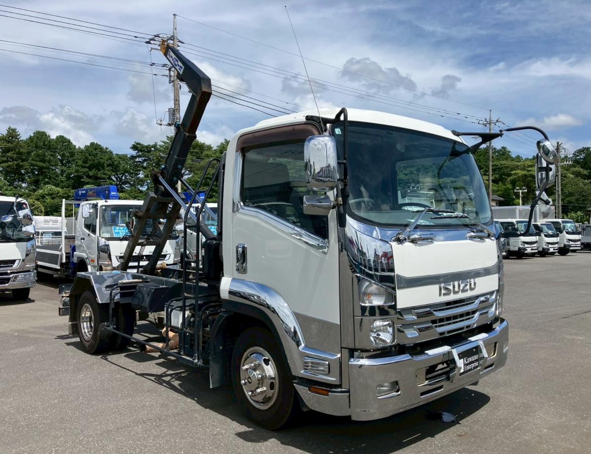 ☆H27 アームロール 4t標準 ツインホイスト リアジャッキ|中古トラックの販売・買取・査定のアイナビ