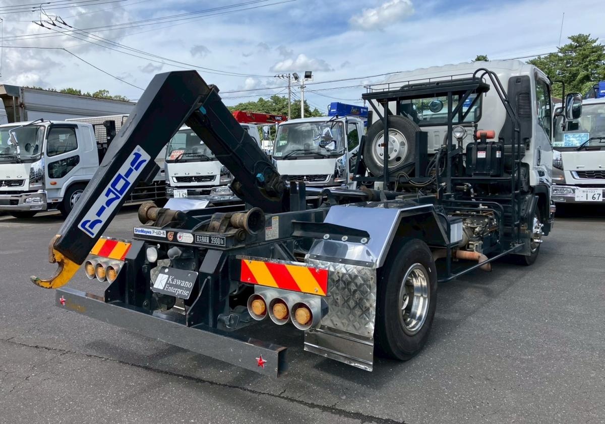 ☆H27 アームロール 4t標準 ツインホイスト リアジャッキ|中古トラックの販売・買取・査定のアイナビ