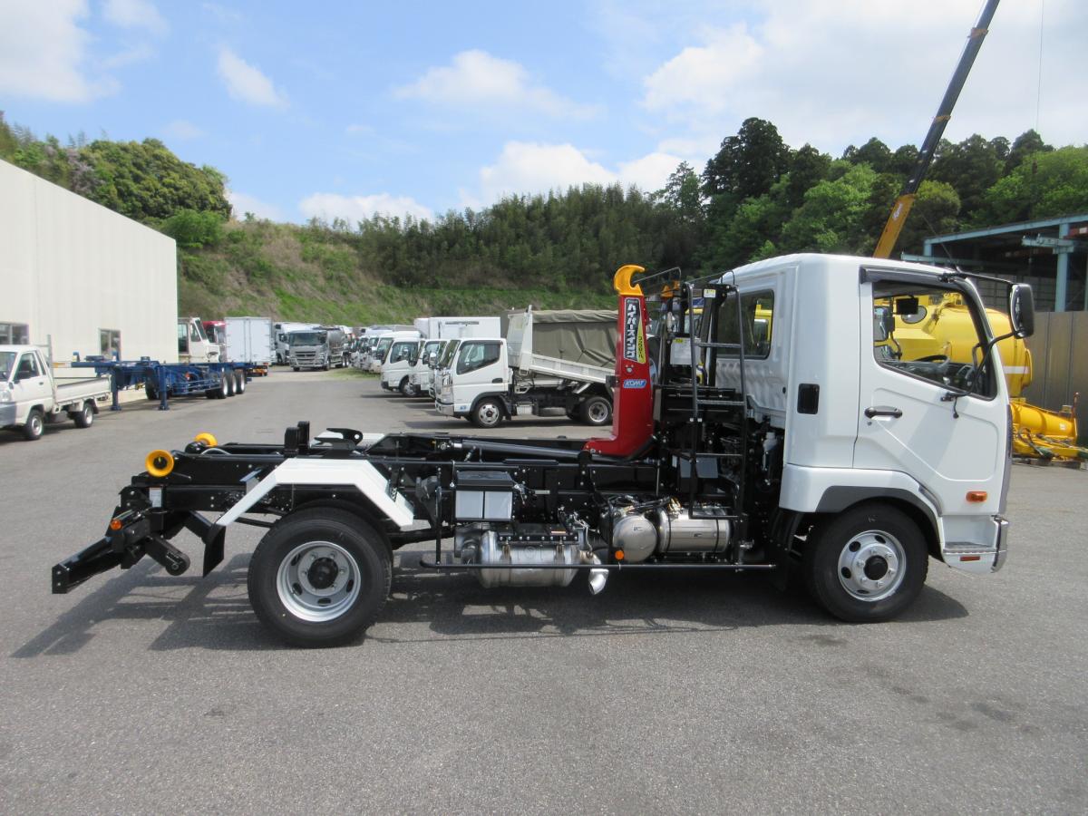 極東製 フックロール 脱着装置付コンテナ専用車 !!|中古トラックの販売・買取・査定のアイナビ