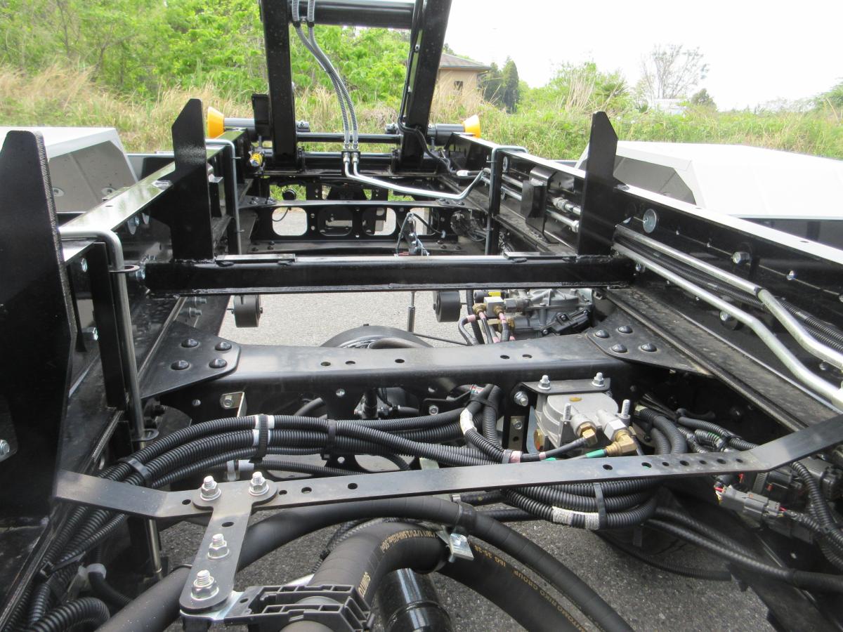 極東製 フックロール 脱着装置付コンテナ専用車 !!|中古トラックの販売・買取・査定のアイナビ