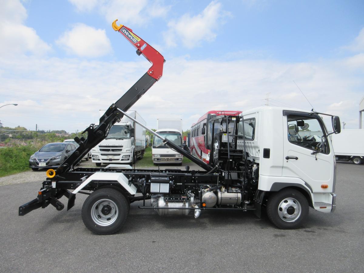 極東製 フックロール 脱着装置付コンテナ専用車 !!|中古トラックの販売・買取・査定のアイナビ