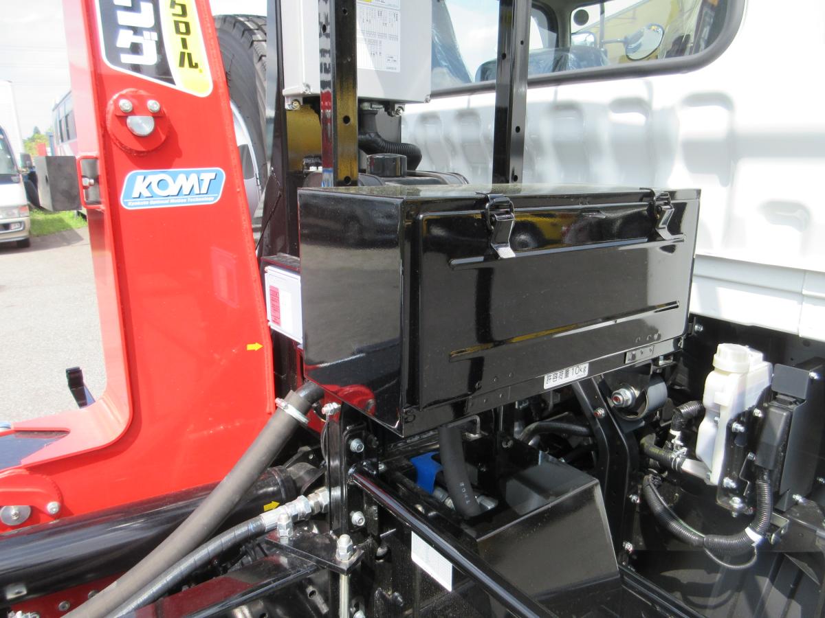 極東製 フックロール 脱着装置付コンテナ専用車 !!|中古トラックの販売・買取・査定のアイナビ