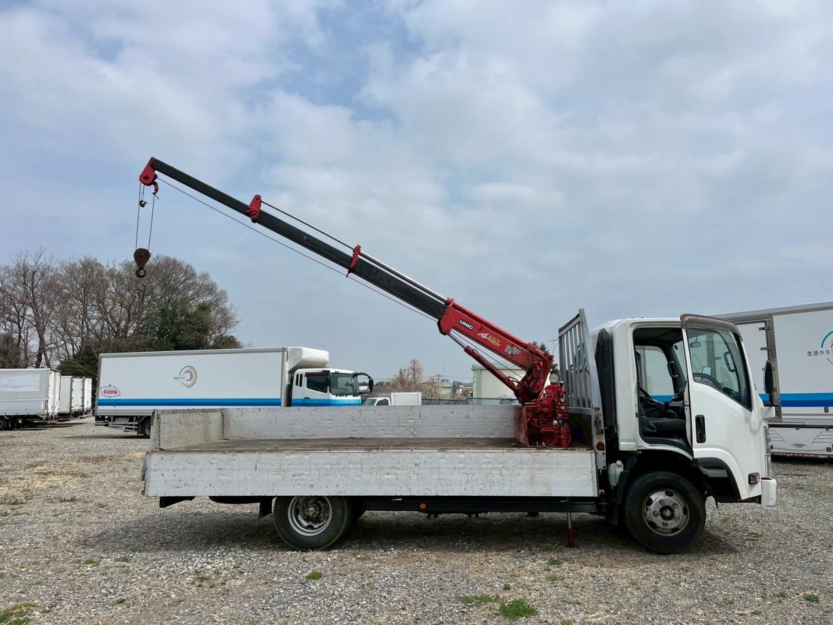アルミブロック簡易クレーン古河ユニック3トン積載|中古トラックの販売・買取・査定のアイナビ