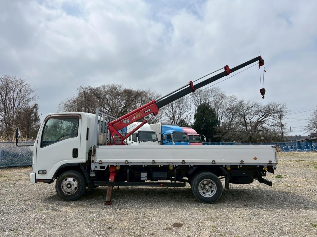 アルミブロック簡易クレーン古河ユニック3トン積載|中古トラックの販売・買取・査定のアイナビ