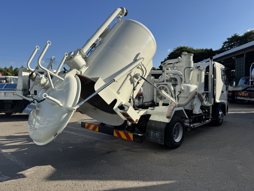 汚泥吸引車兼松風量20m3/minタンクオールステン|中古トラックの販売・買取・査定のアイナビ
