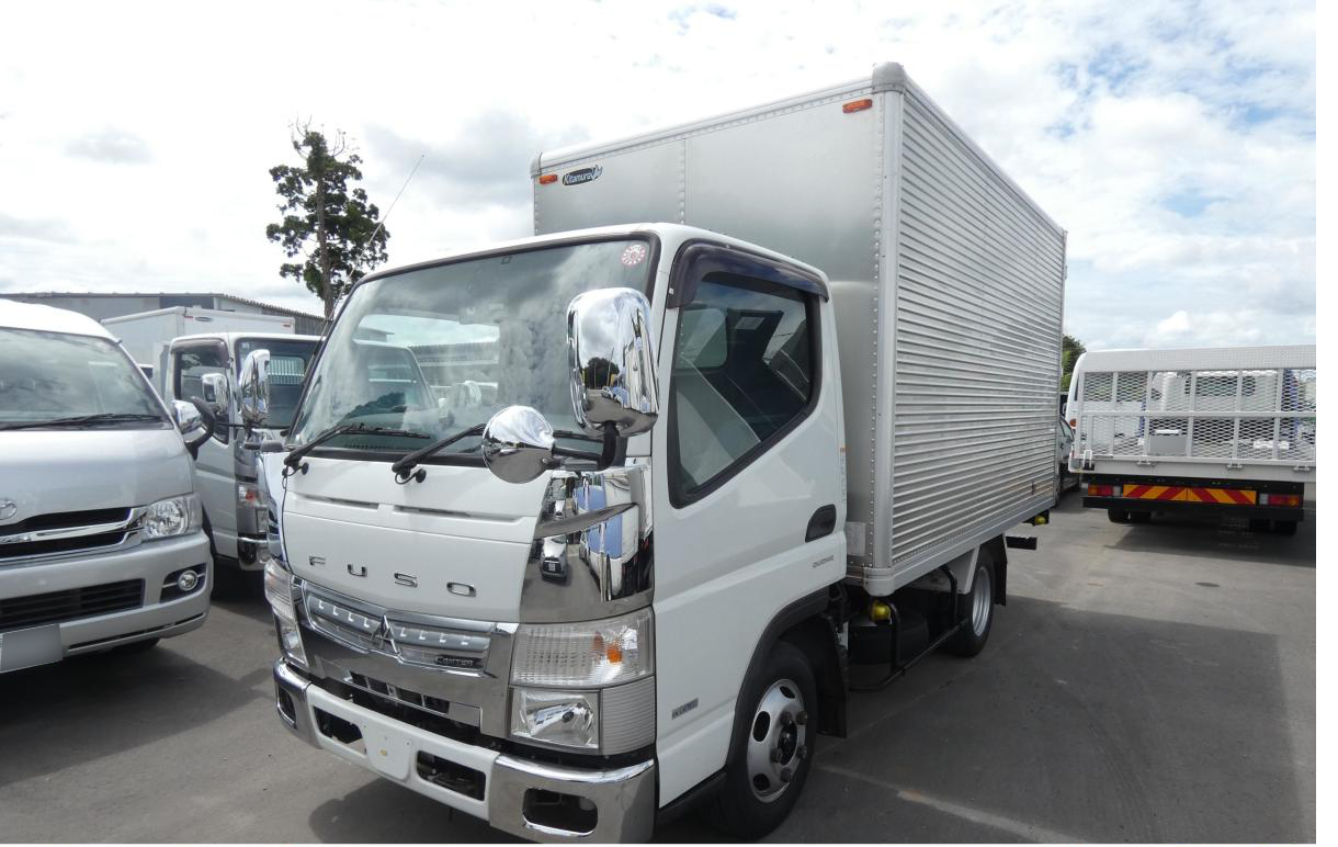 H27キャンタ―2トン アルミバン オートマ ETC　250811|中古トラックの販売・買取・査定のアイナビ