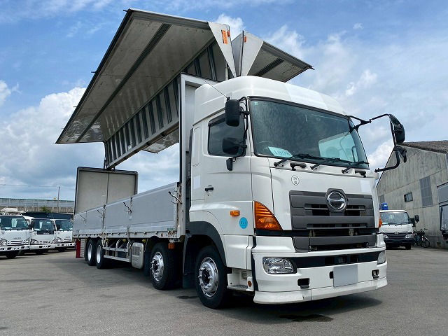 ハイルーフ8×4後輪エアサストランテックスE13C380馬力|中古トラックの販売・買取・査定のアイナビ
