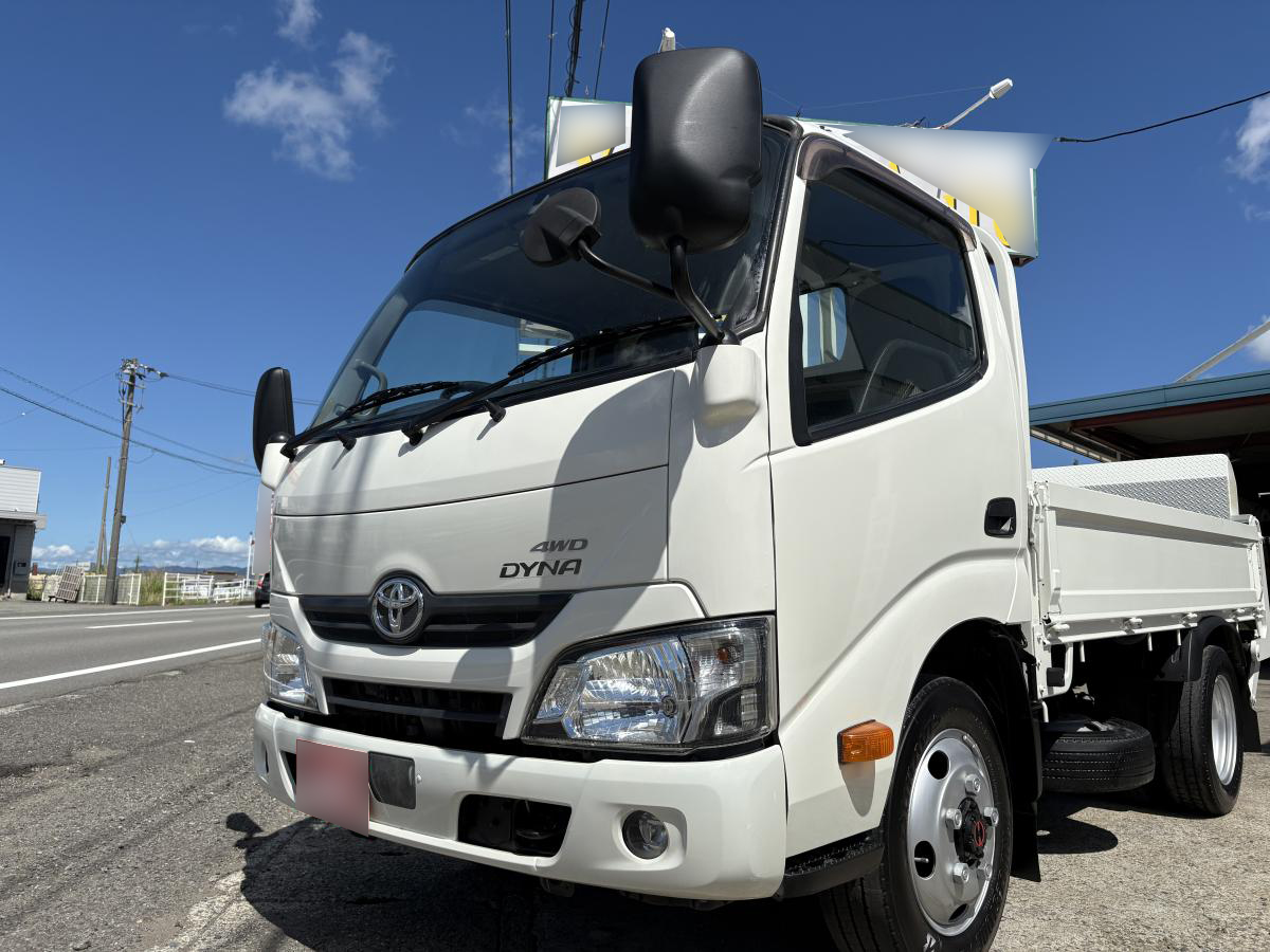 H29ダイナ 2t平ボディ 4WD アーム式パワーゲート付|中古トラックの販売・買取・査定のアイナビ