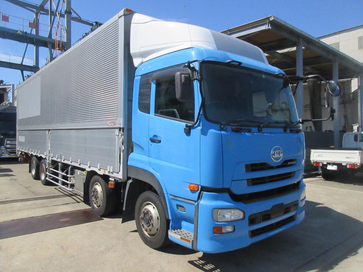 エアジョロダー付4軸低床アルミウイング|中古トラックの販売・買取・査定のアイナビ