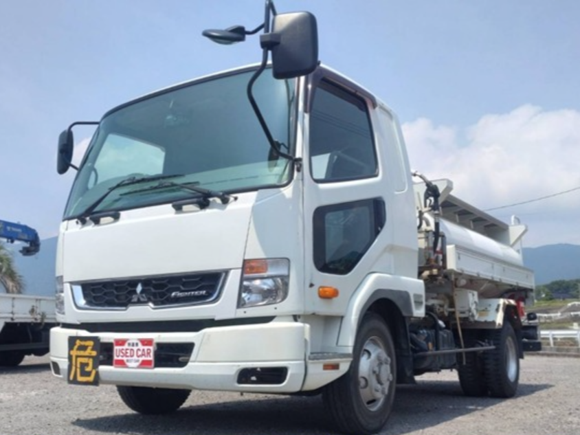 三菱ふそうファイタータンクローリー 2層4KL 消防書類有り|中古トラックの販売・買取・査定のアイナビ