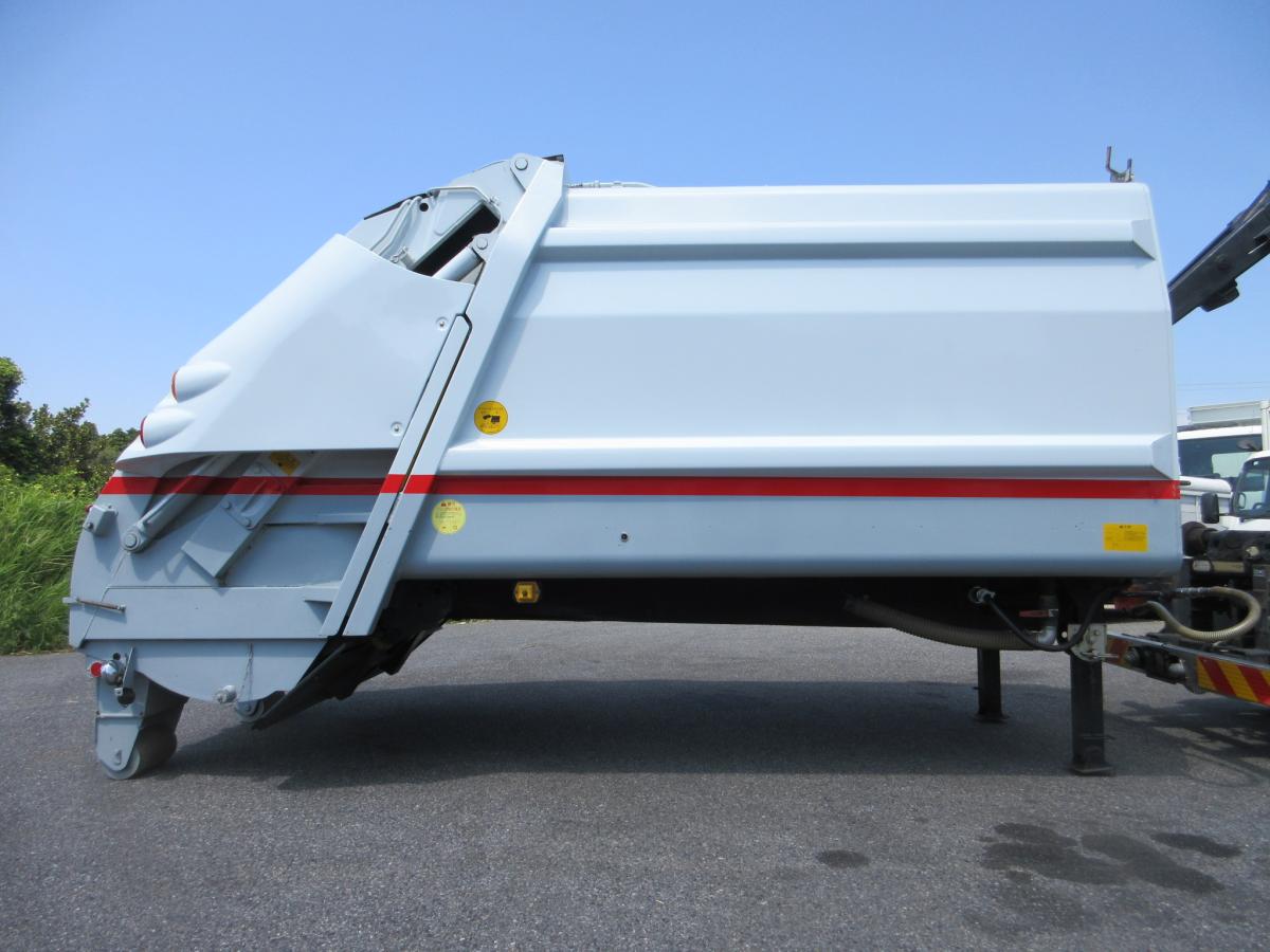 脱着装置付コンテナ専用車 プレスコンテナ フジマイティ―製|中古トラックの販売・買取・査定のアイナビ