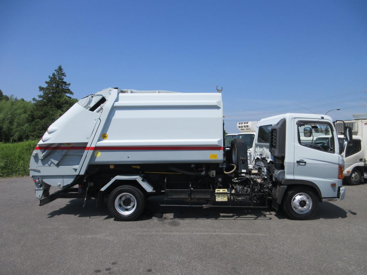 脱着装置付コンテナ専用車 プレスコンテナ フジマイティ―製|中古トラックの販売・買取・査定のアイナビ