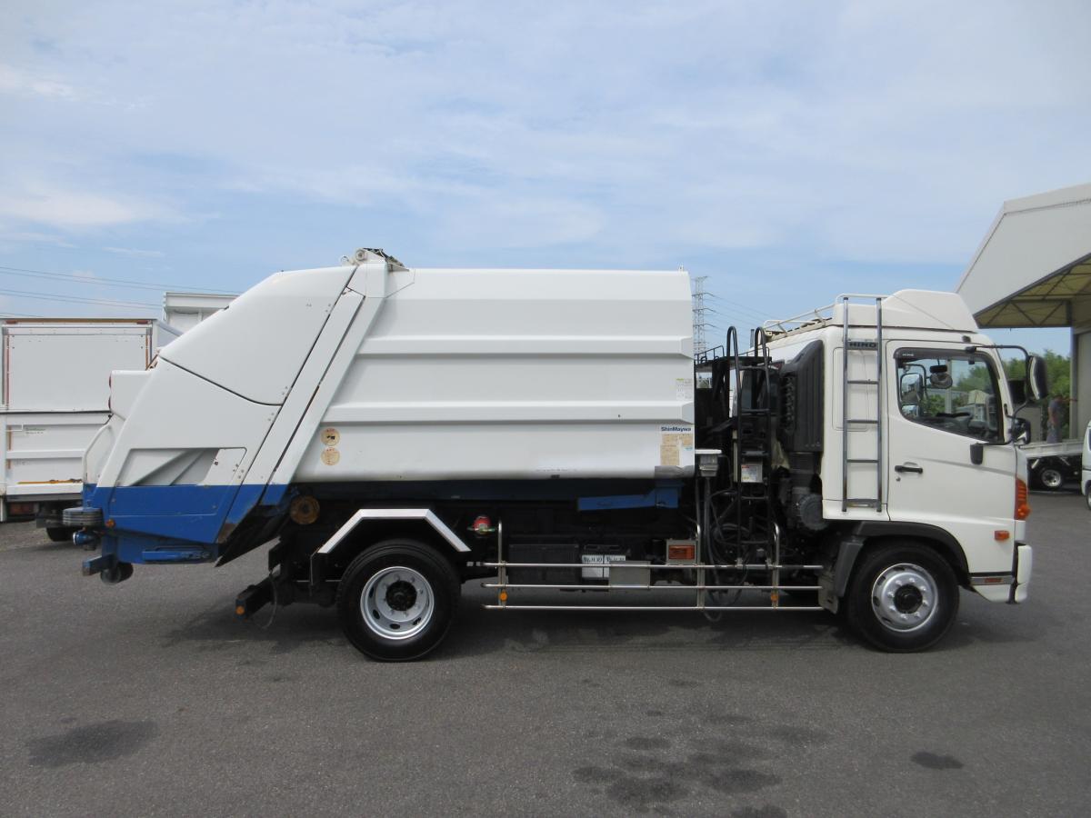 新明和 アームロール プレスコンテナ 増トン 車検付 !!|中古トラックの販売・買取・査定のアイナビ