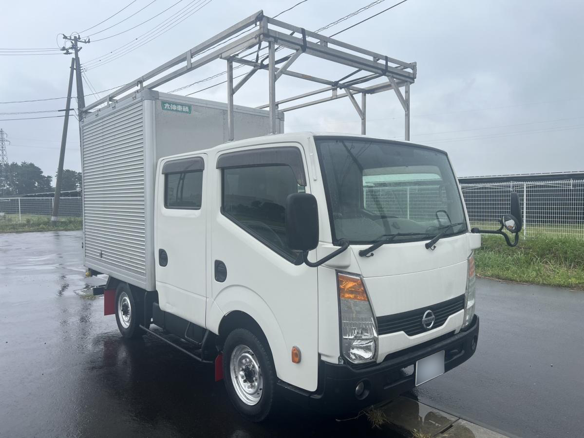 平成27年アトラスダブルキャブアルミバン切り替え4WD|中古トラックの販売・買取・査定のアイナビ