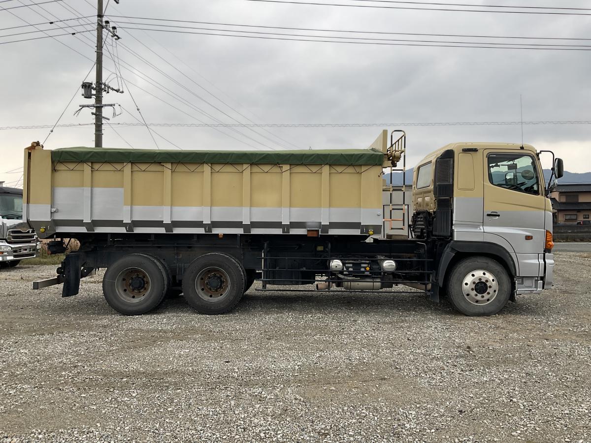 ★H18日野プロフィア深ダンプ22トンステンレスボディ水密|中古トラックの販売・買取・査定のアイナビ
