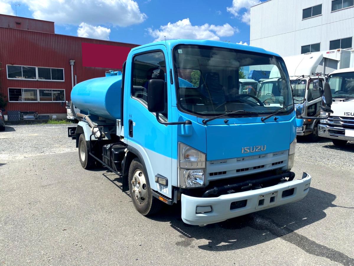 平成21年いすゞエルフ散水車最大容量4000LPKG-FK71RH|中古トラックの販売・買取・査定のアイナビ