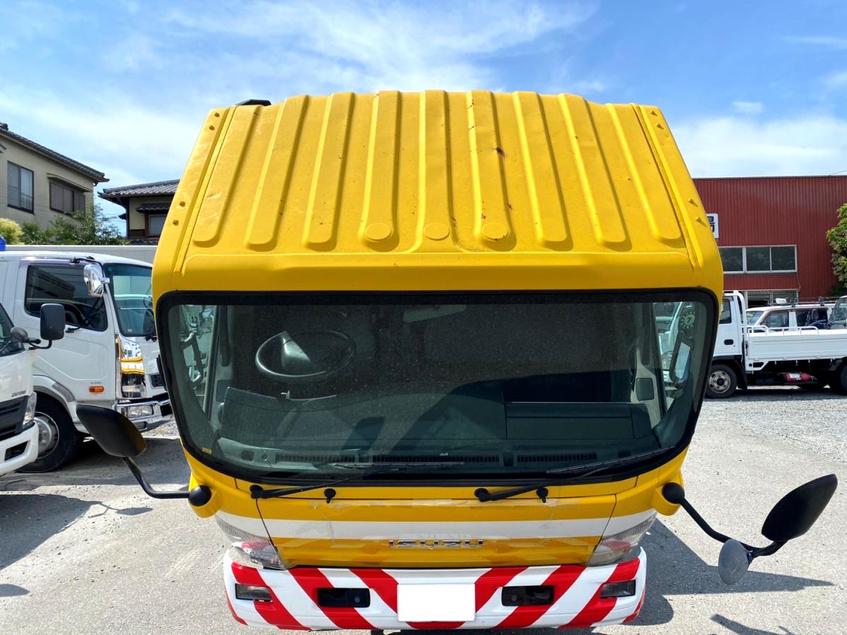 平成21年いすゞエルフ平ボディワイドロング道路標識車|中古トラックの販売・買取・査定のアイナビ