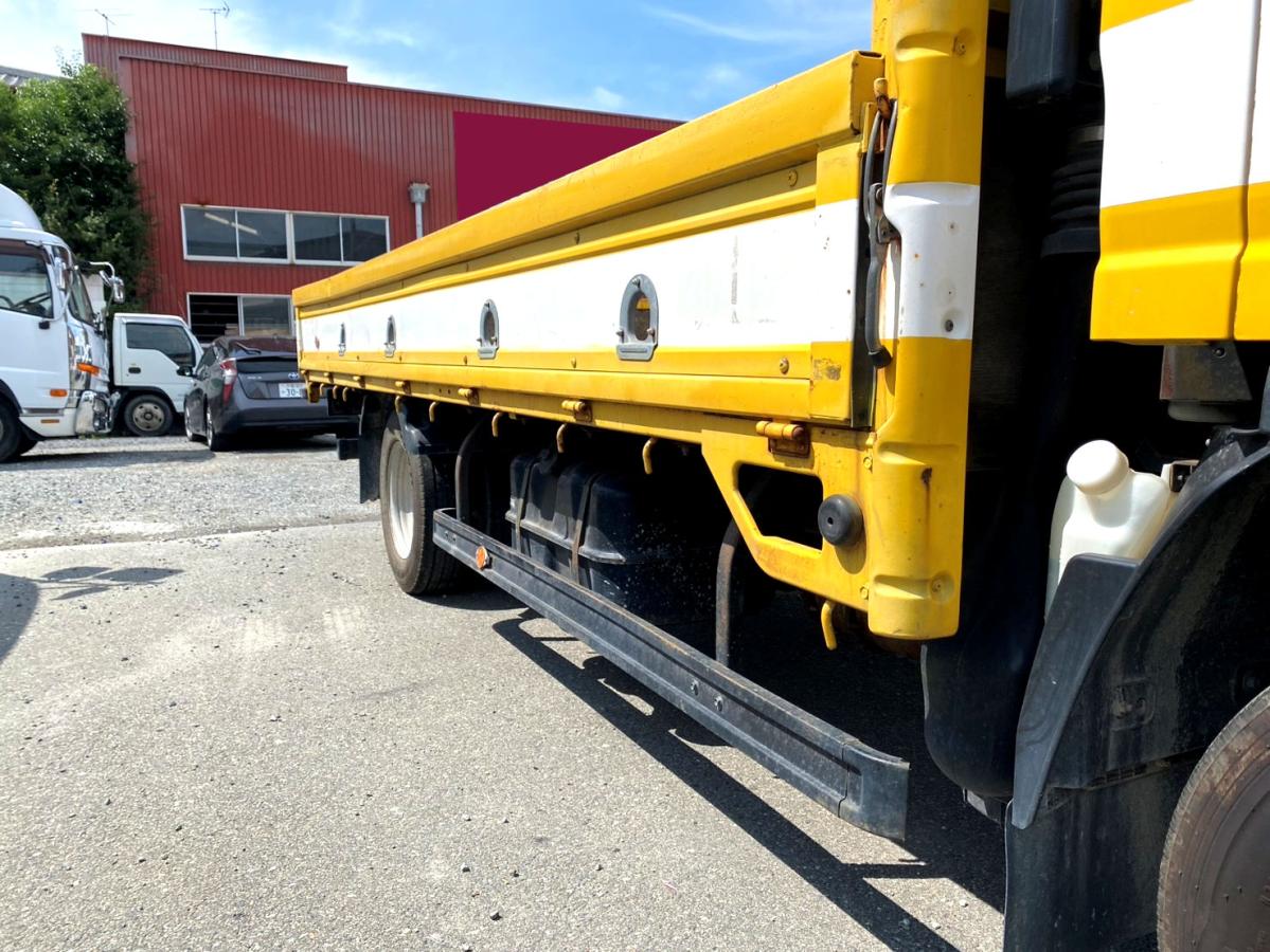 平成21年いすゞエルフ平ボディワイドロング道路標識車|中古トラックの販売・買取・査定のアイナビ