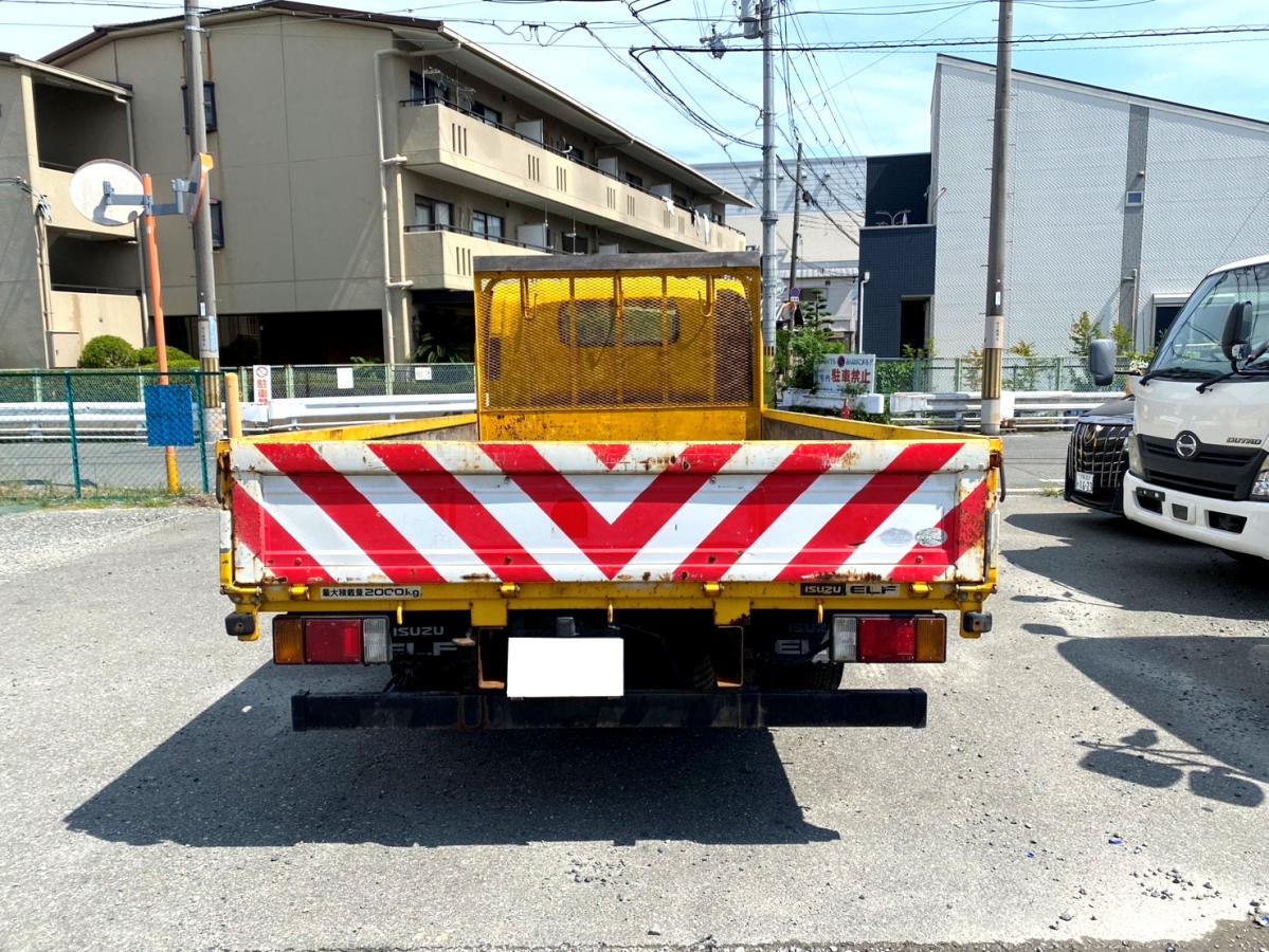 平成21年いすゞエルフ平ボディワイドロング道路標識車|中古トラックの販売・買取・査定のアイナビ
