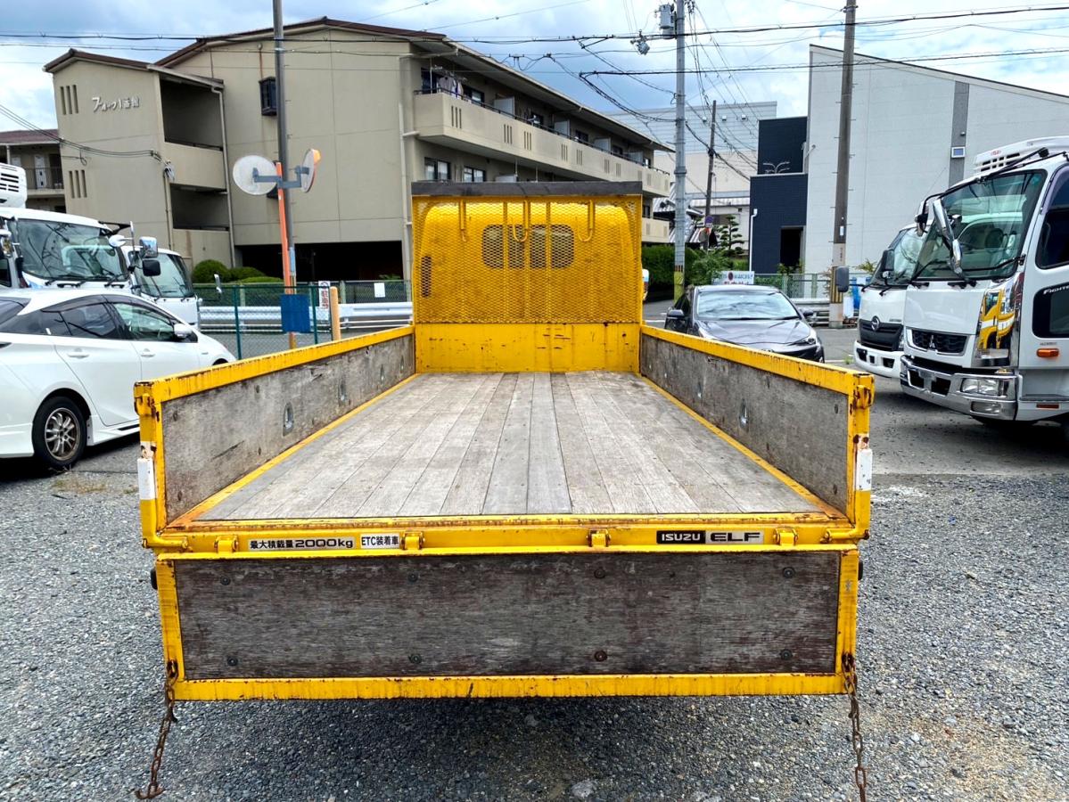 平成21年いすゞエルフ平ボディロング道路標識車BKR-NLR85AR|中古トラックの販売・買取・査定のアイナビ