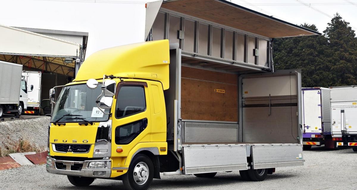 ファイター 跳上パワーゲート1tアルミウイングアルミウィング|中古トラックの販売・買取・査定のアイナビ