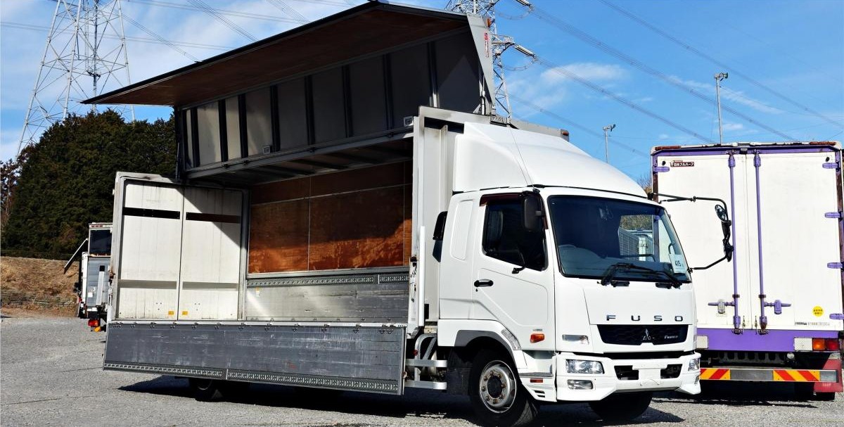 ファイター 増トン積載7tワイドアルミウイングアルミウィング|中古トラックの販売・買取・査定のアイナビ