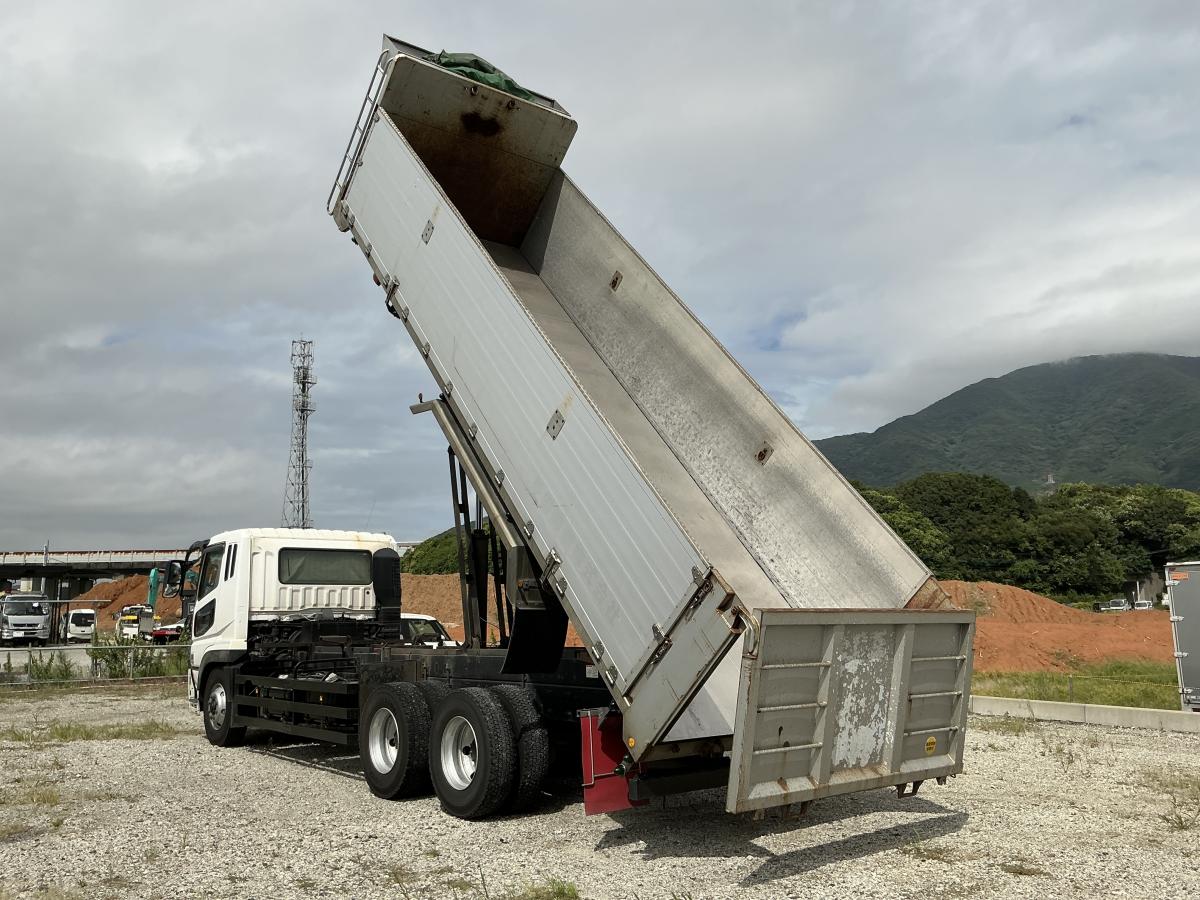 ★H19三菱スーパーグレート深ダンプアルミステンレス|中古トラックの販売・買取・査定のアイナビ