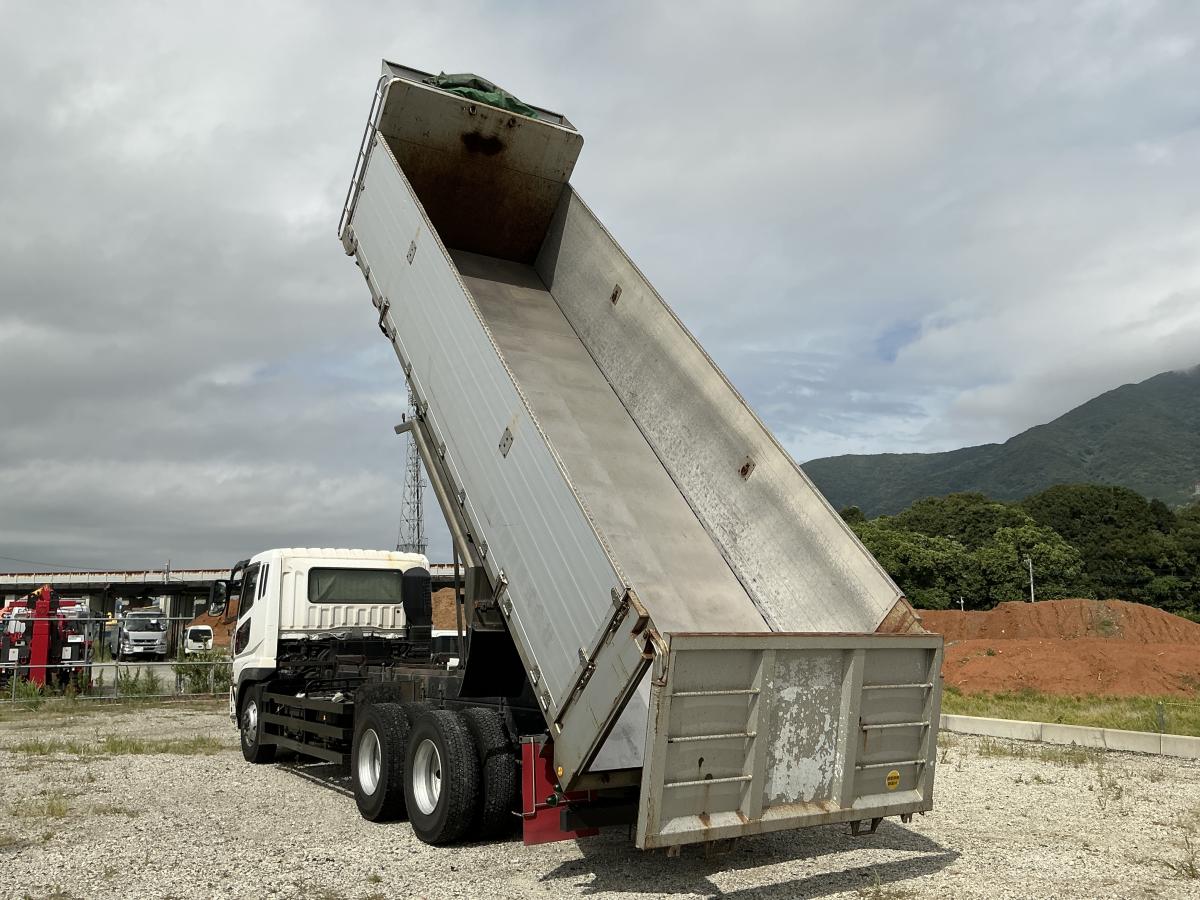 ★H19三菱スーパーグレート深ダンプアルミステンレス|中古トラックの販売・買取・査定のアイナビ