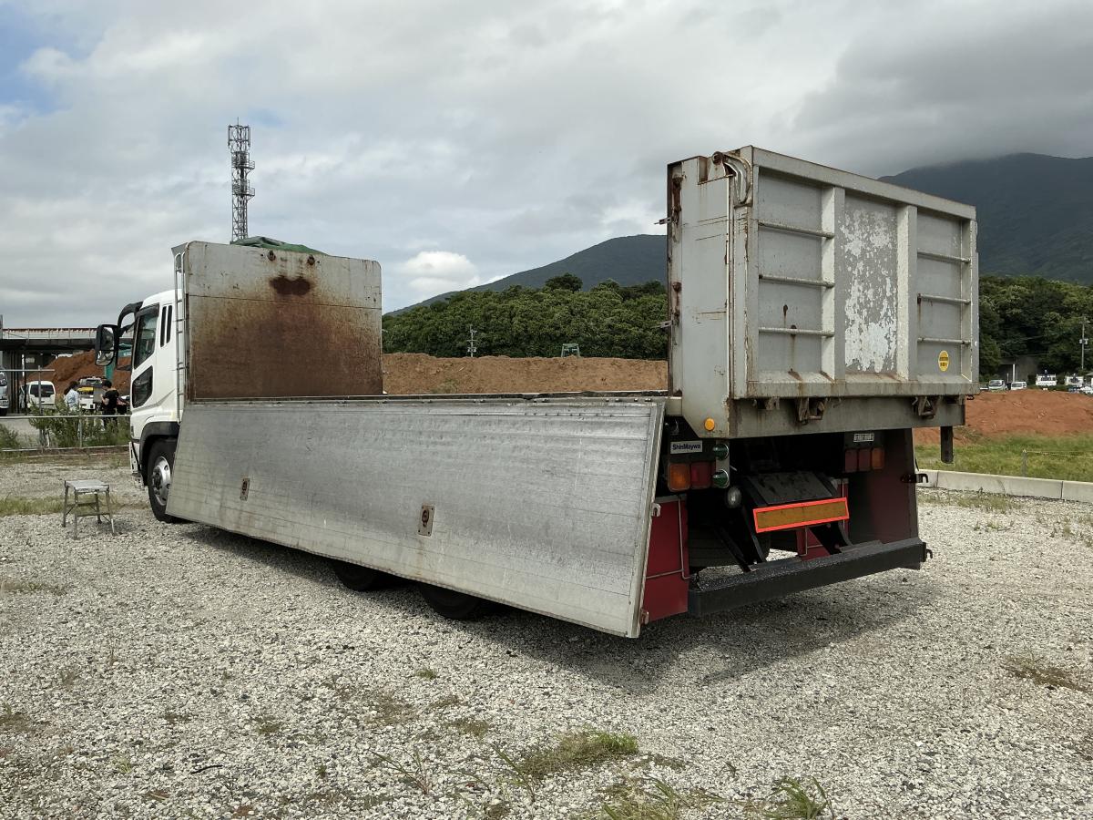 ★H19三菱スーパーグレート深ダンプアルミステンレス|中古トラックの販売・買取・査定のアイナビ