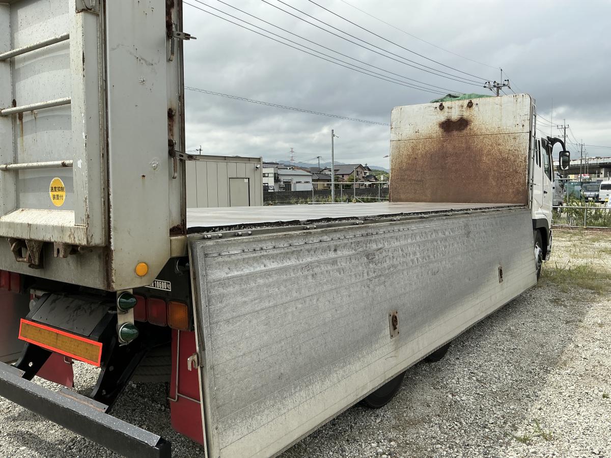 ★H19三菱スーパーグレート深ダンプアルミステンレス|中古トラックの販売・買取・査定のアイナビ