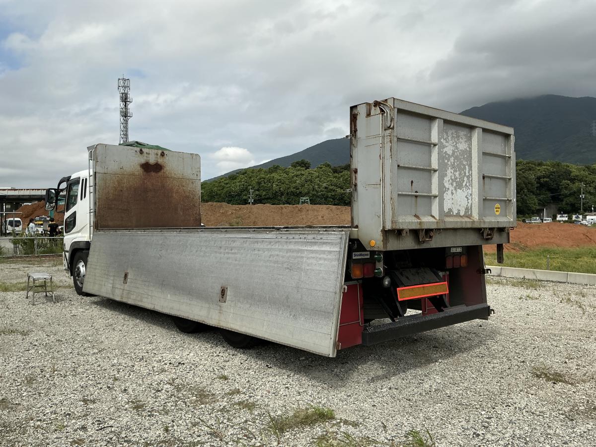 ★H19三菱スーパーグレート深ダンプアルミステンレス|中古トラックの販売・買取・査定のアイナビ