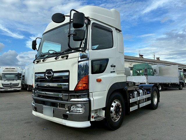 ハイルーフ後輪エアサスプロシフト45t牽引シングルヘッド|中古トラックの販売・買取・査定のアイナビ