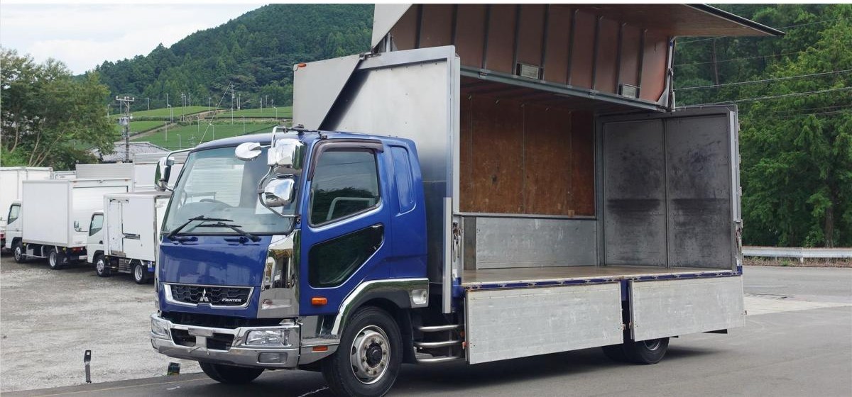 ファイター 増トン積載6.8t標準キャブアルミウイング|中古トラックの販売・買取・査定のアイナビ