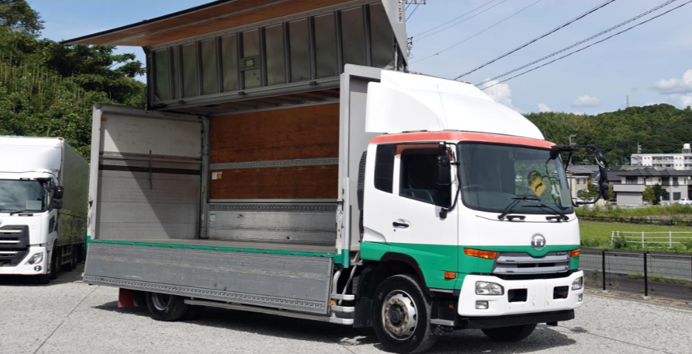 増トン跳上パワーゲート1tワイドアルミウイングアルミウィング|中古トラックの販売・買取・査定のアイナビ