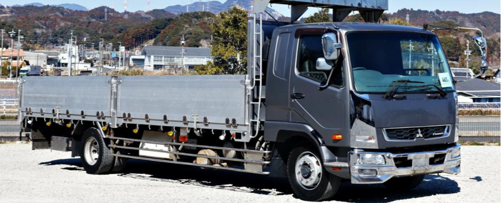 後輪エアサス増トン積載7.3tワイド平ボディー|中古トラックの販売・買取・査定のアイナビ