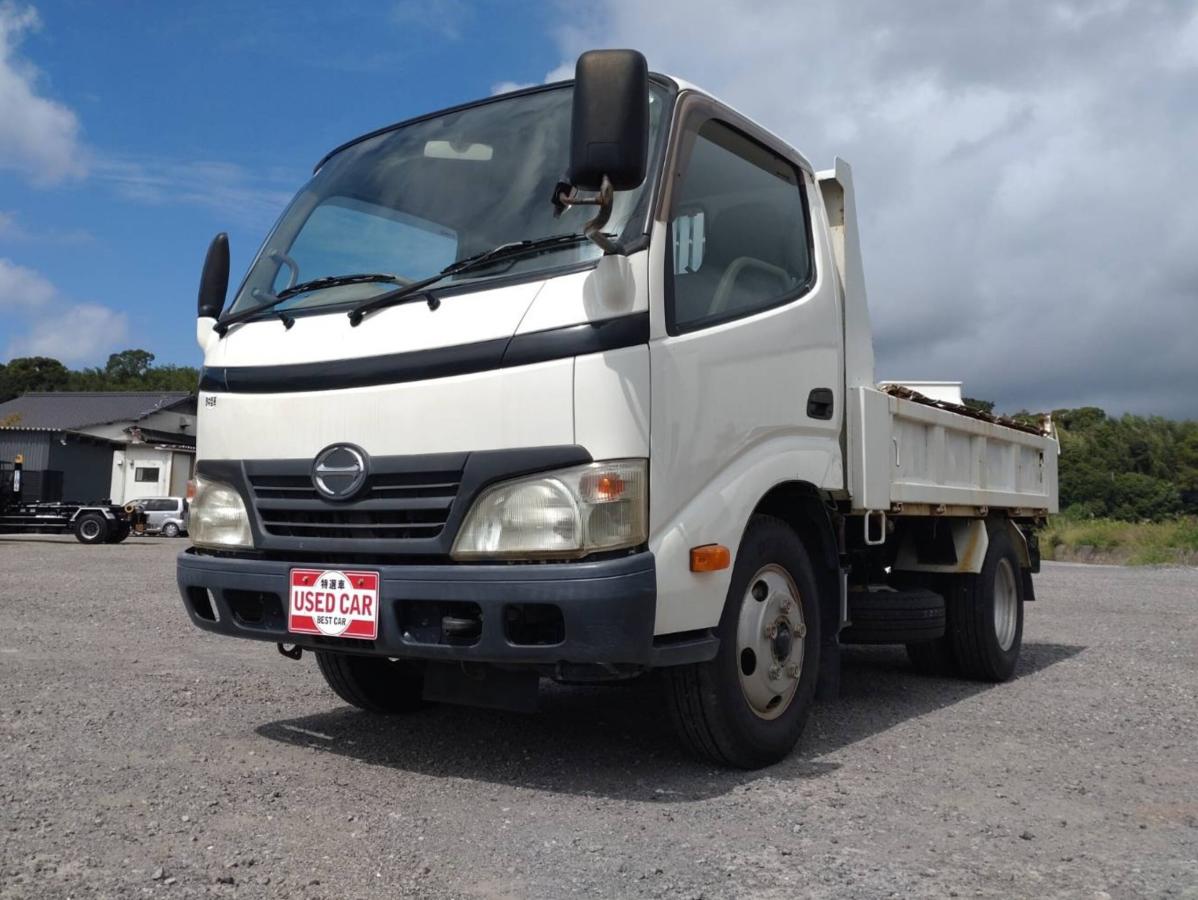 日野自動車 デュトロ　3tダンプ　積載量3000kg　全低床　三方開|中古トラックの販売・買取・査定のアイナビ