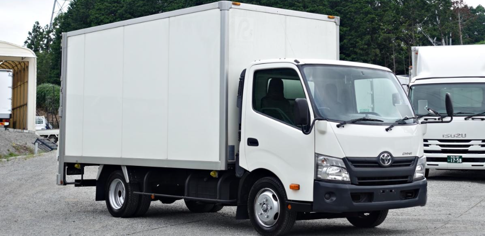 垂直パワーゲート600kgワイドロングパネルバン|中古トラックの販売・買取・査定のアイナビ